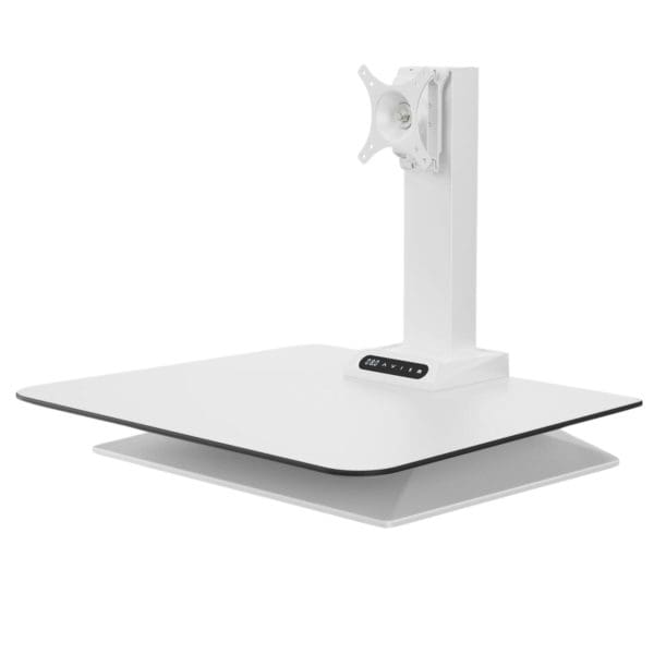 Electric sit-stand desk converter.