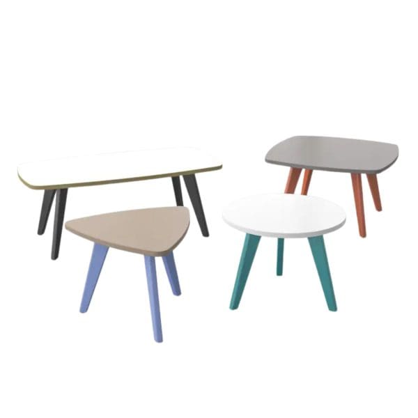 Evolve - Reception Tables With RAL Painted Legs