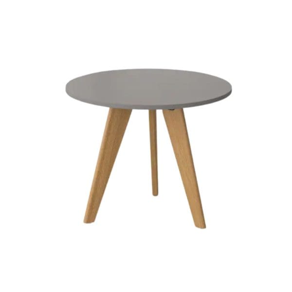 Evolve - Meeting Tables with Oak Legs - Circular Tables