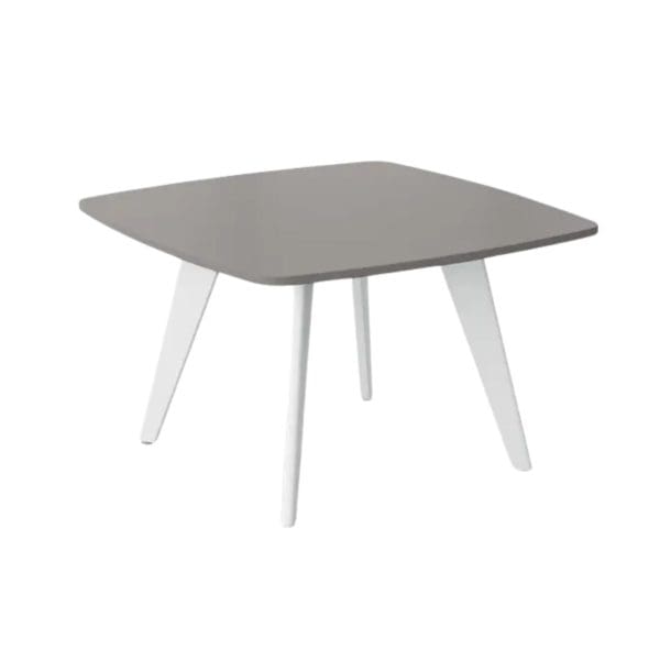 Evolve - Meeting Tables with RAL Painted Legs - Shaped Square Tables