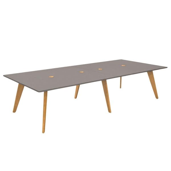 Evolve - Rectangular Tables with Oak Legs