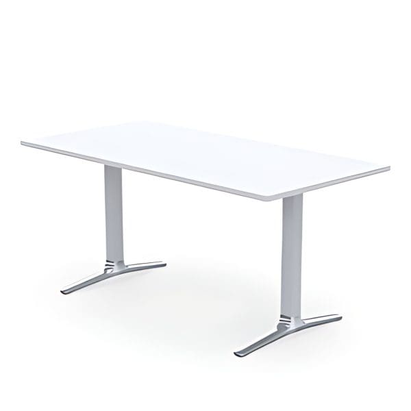 BLENDER II FIX 2X T-LEG 68 CM table featuring a modern design and sturdy T-leg construction for various workspace.