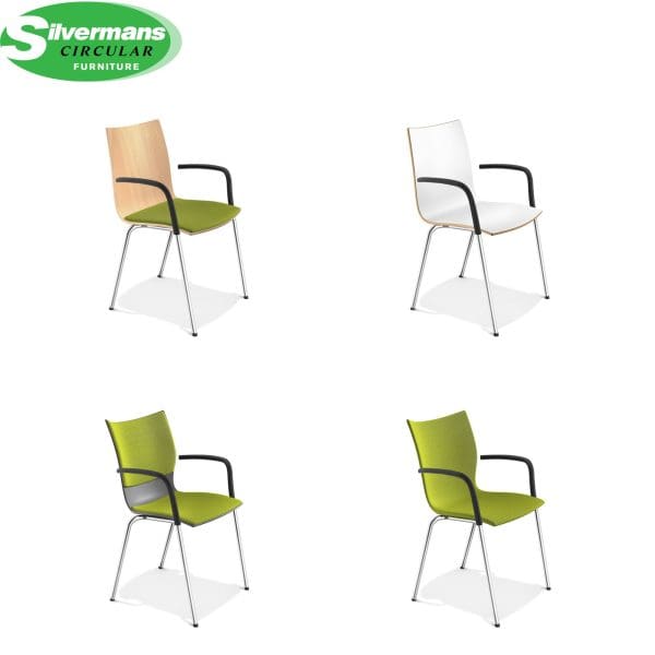 CURVY chair with a sleek, ergonomic design, perfect for adding comfort and style to contemporary office