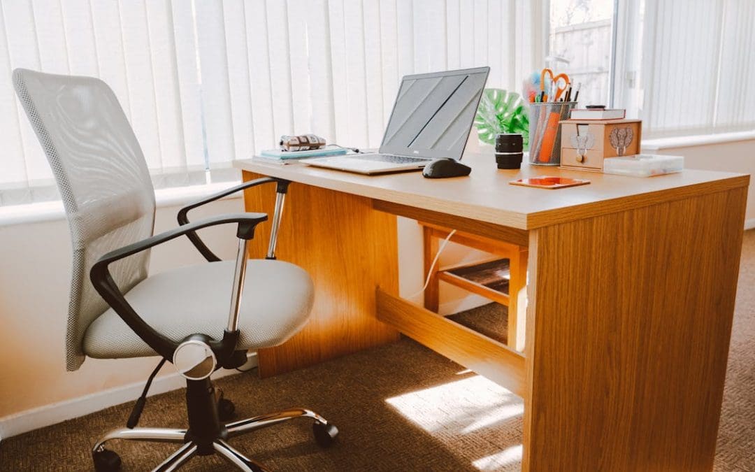 Stylish and inspiring office space design featuring modern furniture, vibrant decor, and organized workspace layout.