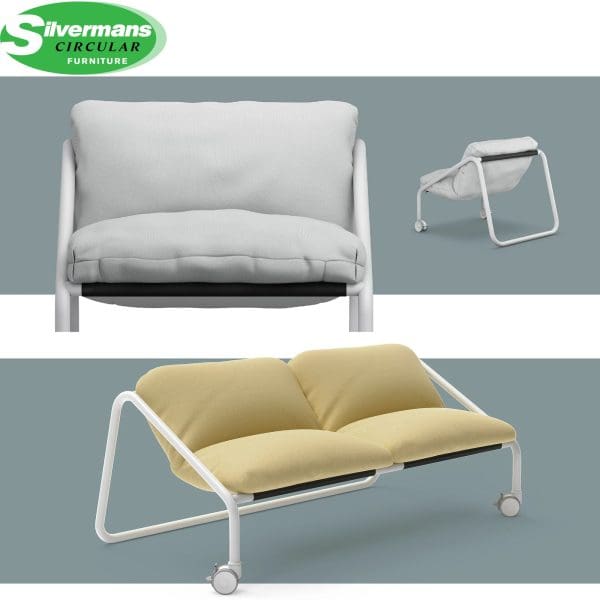 Lab Sofa – mobile and adjustable sofas designed providing comfort and adaptability for any workspace.