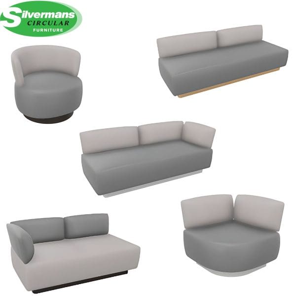 Sofa – cozy and inviting seating designed for modern offices, providing comfort and style for relaxed workspaces.