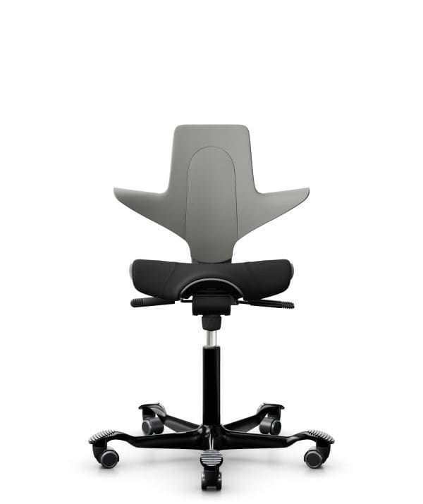 Ergonomic HÅG CAPISCO Puls 8020 office chair featuring a unique design that promotes active sitting