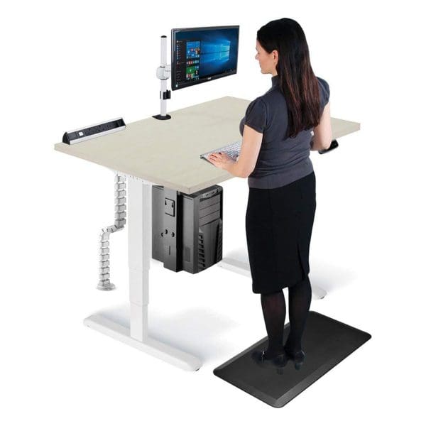 anti-fatigue mat, standing desk mat, ergonomic mat, office mat, Silvermans Office Furniture