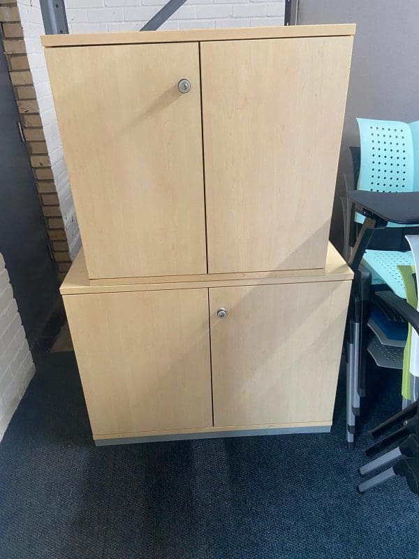 Maple Desk High Cupboard 725 x 1000 x 440