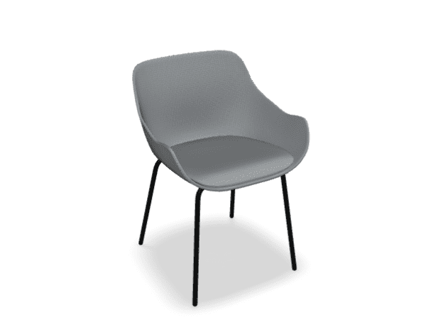 Baltic - Classic Chair 4-legged Metal Base