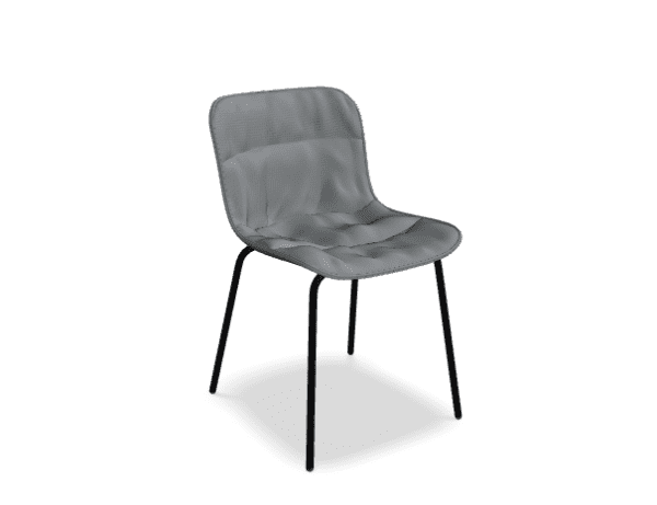 Baltic - 2 Basic Soft Duo Chair 4-legged Base