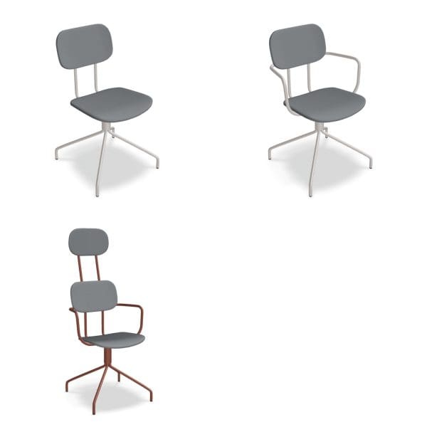 New School - Upholstered Chair Swivel Base